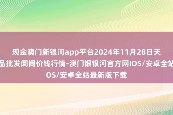 现金澳门新银河app平台2024年11月28日天津碧城农居品批发阛阓价钱行情-澳门银银河官方网IOS/安卓全站最新版下载